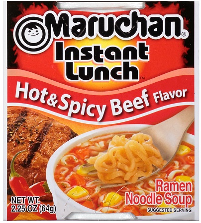 Maruchan instant lunch Hot $ spicy 12ct