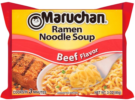 Maruchun instant pack Beef 24 ct