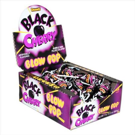 Blow Pop - Black Cherry - 48ct