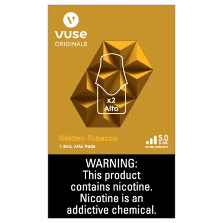 Vuse Alto Golden Tobacco - 5% - 2pk