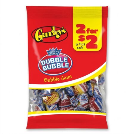 Gurley's - Bubble Gum - 2 For $2 - 12ct