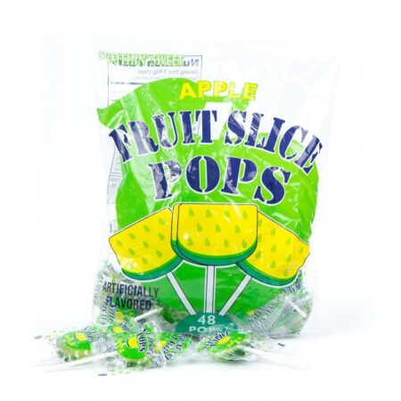 Fruit Slice Pops - Apple - 48ct