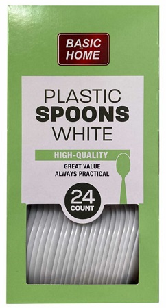 Spoon Plastic 24 ct