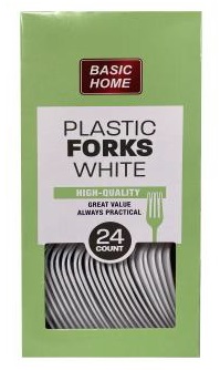 Fork Plastic 24 ct