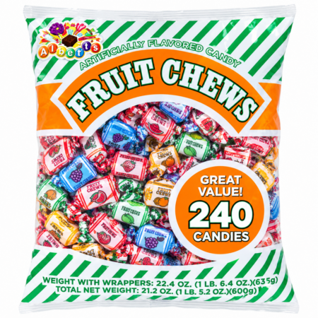 Albert's Chew - Fruit Chews - 240ct