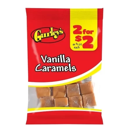Gurley's - Vanila Caramels - 2 For $2 - 12ct
