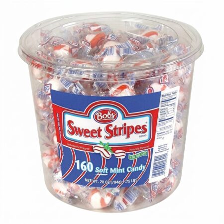 Bobs Sweet Stripes - Soft Mint Tub - 160ct