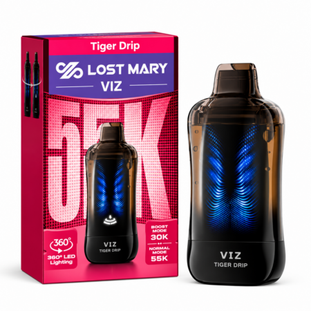 Lost Mary VIZ - Tiger Drip - 55k - 5ct