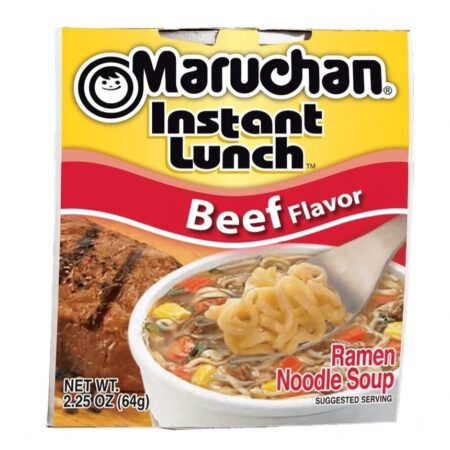 Maruchan Instant Lunch Cup - Beef - 12ct