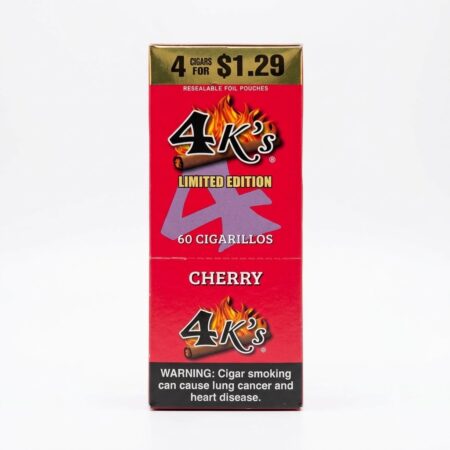 4 King - Cherry - 4 For $1.29 - 15Ct