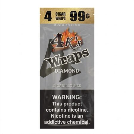 4 King - Flat Wraps - Diamond - 4 For 99C - 30Ct