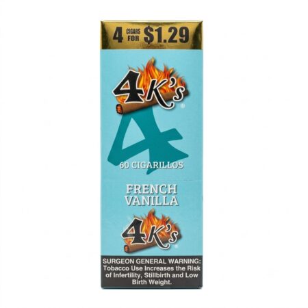 4 King - French Vanila - 4 For $1.29 - 15Ct