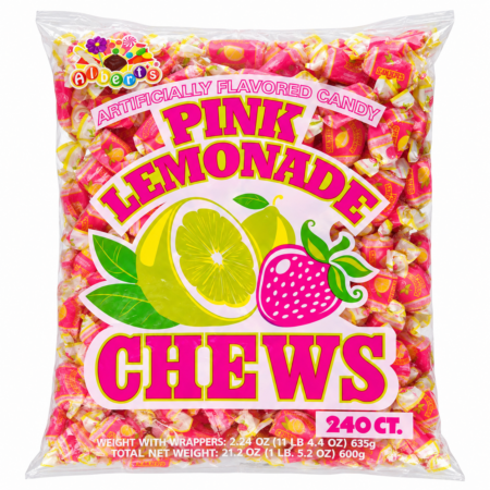 Albert's Chew - Pink Lemonade - 240ct