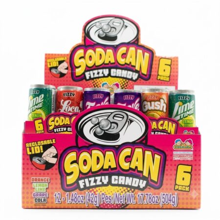 Kidsmania - Soda Can Fizzy - 12ct
