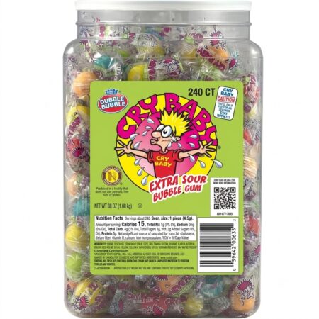 Cry Baby Gum Jar - 240ct