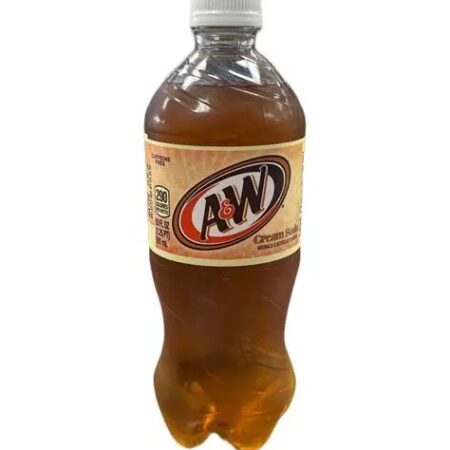 A&W Cream Soda 20OZ (24 CT)