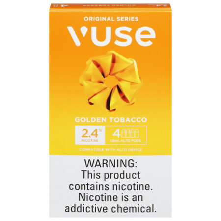 Vuse Golden Tobacco - 2.4% - 4pk