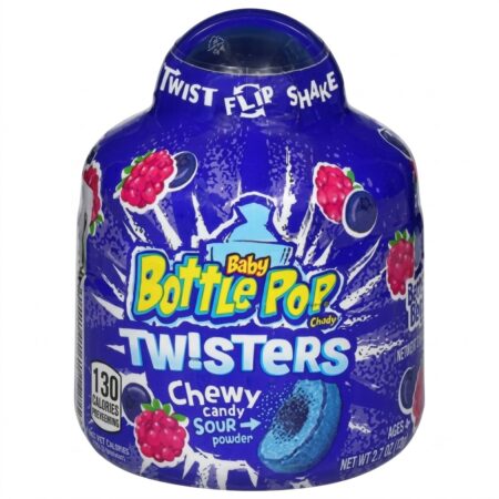 Airhead Baby Bottle Pop - Twisters - Purple - 8ct