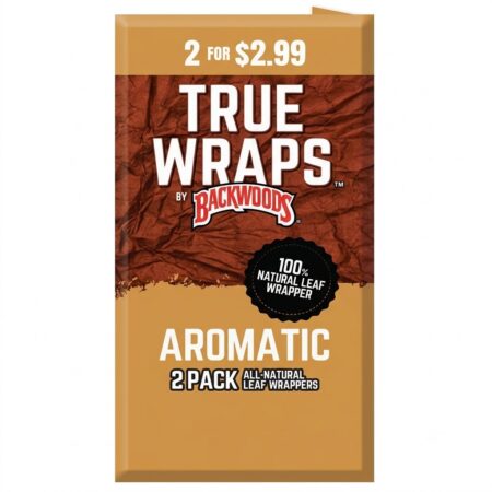 Backwood True Wraps - Aromatic - 2 For $2.99 - 12Pk