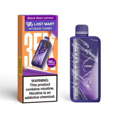 Lost Mary - Black Razz Lemon - 35k - 5ct