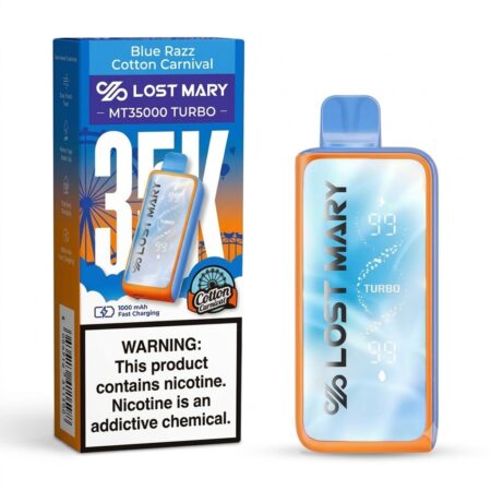 Lost Mary - Blue Razz Cotton Carnival - 35k - 5ct