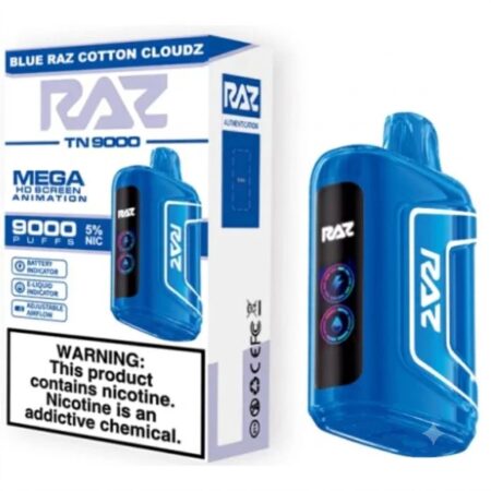 Raz TN9000 - Blue Raz Cotton Cloudz - 5pk