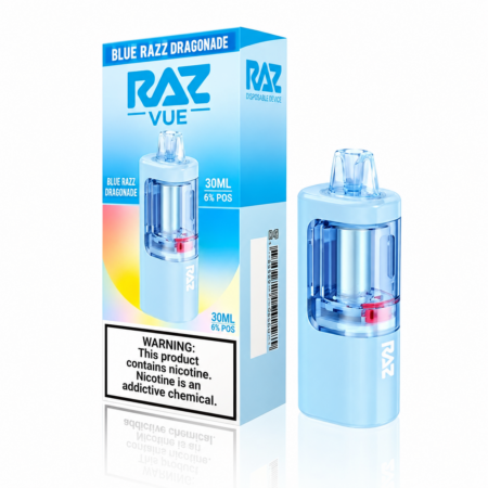 Raz Vue Pod _ Blue Razz Dragonade - 5ct