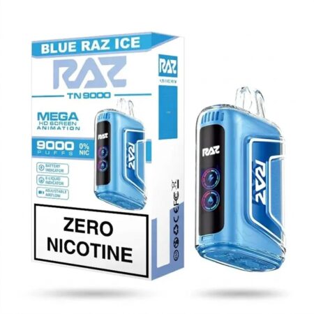 Raz TN9000 - Blue Razz Ice - 5pk