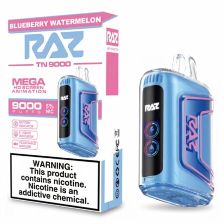 Raz TN9000 - Blueberry Watermelon - 5pk