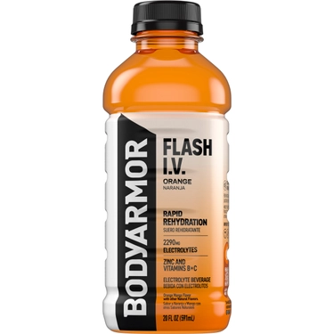 Body Armor - Flash IV - Orange - 20oz ( 12ct )