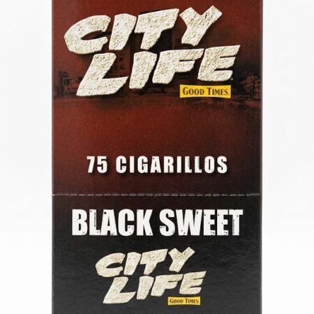 City Life - Black Sweet - 5 For $1.29 - 15Ct