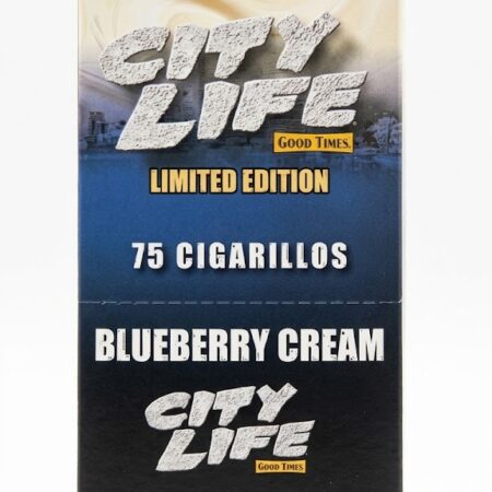 City Life - Blueberry Cream - 5 For $1.29 - 15Ct