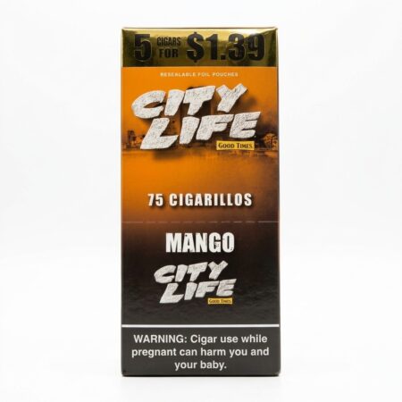 City Life - Mango - 5 For $1.39 - 15Ct