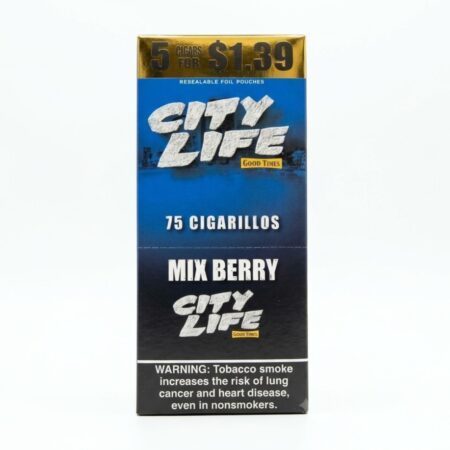 City Life - Mix Berry - 5 For $1.39 - 15Ct