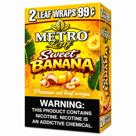 Metro Leaf - Sweet Banana - 99C - 2Pk - 20Ct
