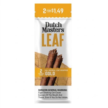D/M Leaf - Gold - 2 For $1.49 - 30Ct