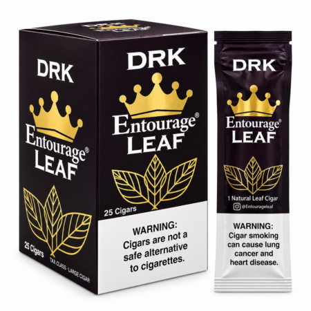 Entourage Leaf - DRK - 25Pk