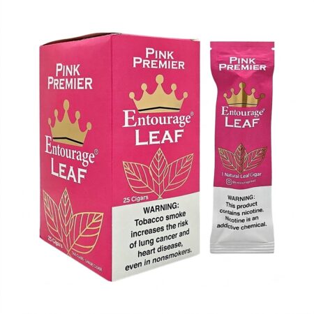 Entourage Leaf - Pink Premier - 25Pk