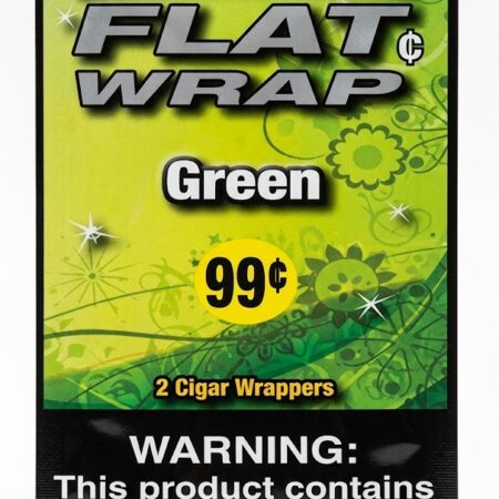 Flat Wrap - Green - 99C - 25Ct