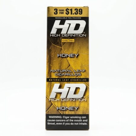 Good Time HD - Honey - 3 For $1.39 - 15Ct