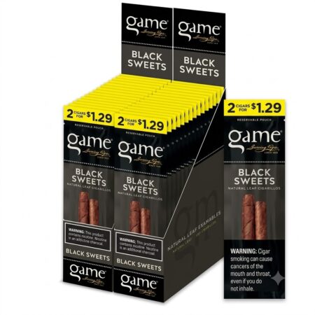 Game - Black Sweet - 2 For 1.29 - 30Ct
