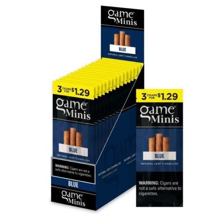 Game Mini - Blue - 3 For $1.29 - 15Ct