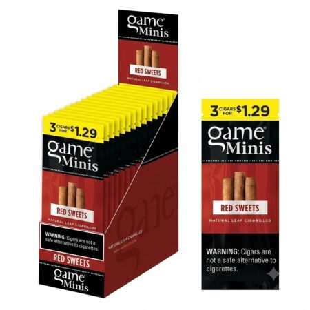 Game Mini - Red Sweet - 3 For $1.29 - 15Ct