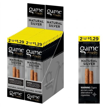 Game - Natural Silver - 2 For 1.29 - 30Ct