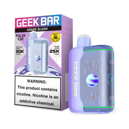 Geekbar Plus - Grape Slush - 50k - 5ct