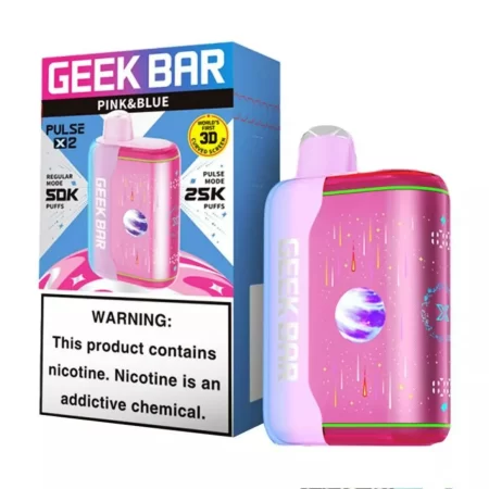 Geekbar Plus - Pink & Blue - 50k - 5ct
