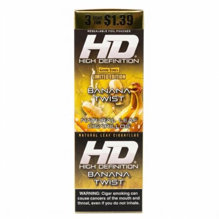Good Time HD - Banana Twist - 3 For $1.39 - 15Ct