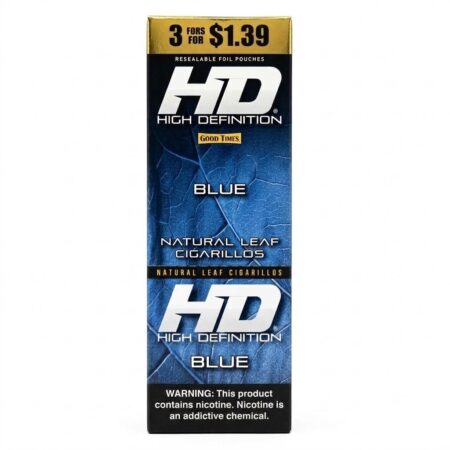 Good Time HD - Blue - 3 For $1.39 - 15Ct
