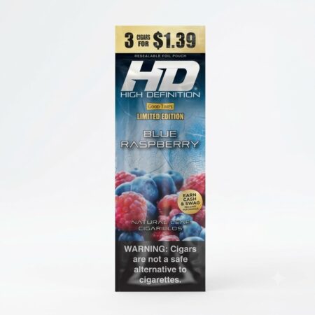 Good Time HD - Blue Raspberry - 3 For $1.39 - 15Ct
