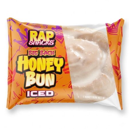 Honey Bun - Iced - 12ct ( Rap Snacks Jumbo )